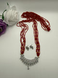 Long Mangalsutra AD Necklace Set