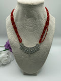 Long Mangalsutra AD Necklace Set