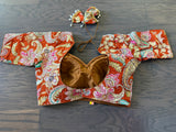 Hand-Embroidered Rajasthani Silk Blouse – Size 34