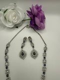 Elegant Teardrop Necklace & Earring Set
