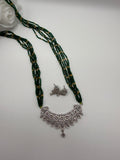 Long Mangalsutra AD Necklace Set