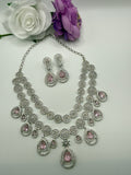 Crystal Statement Necklace & Earring Set