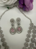 Crystal Statement Necklace & Earring Set