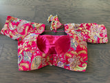 Hand-Embroidered Rajasthani Silk Blouse
