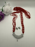 Long Mangalsutra AD Necklace Set