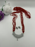 Long Mangalsutra AD Necklace Set