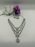 New Silver AD jewelry Set