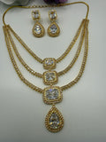 New Silver AD jewelry Set