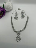 Classic Crystal Bridal Necklace & Earring Set