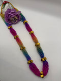 Traditional Naugedi Mala (नौगेडी माला) – Nepali Festive Beaded Necklace
