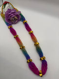 Traditional Naugedi Mala (नौगेडी माला) – Nepali Festive Beaded Necklace