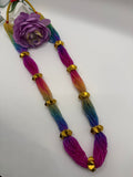 Traditional Naugedi Mala (नौगेडी माला) – Nepali Festive Beaded Necklace